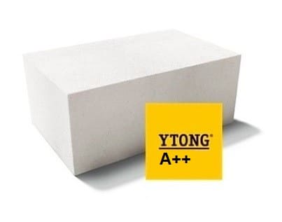 Блок газобетонный Ytong A++ D300 625х250х375 мм