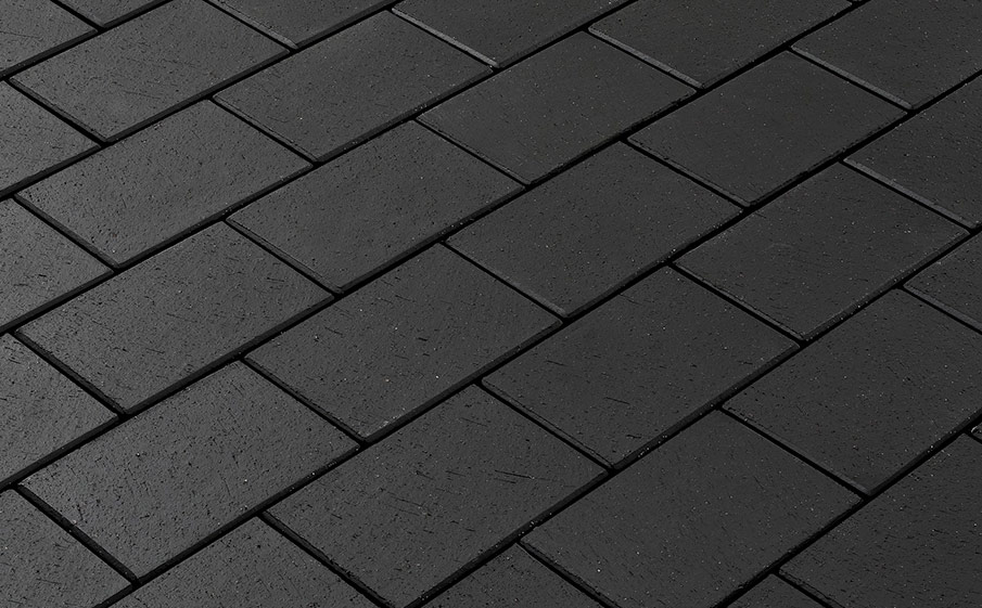 Тротуарная клинкерная брусчатка Vandersanden Milano серая, 240*160*52 мм