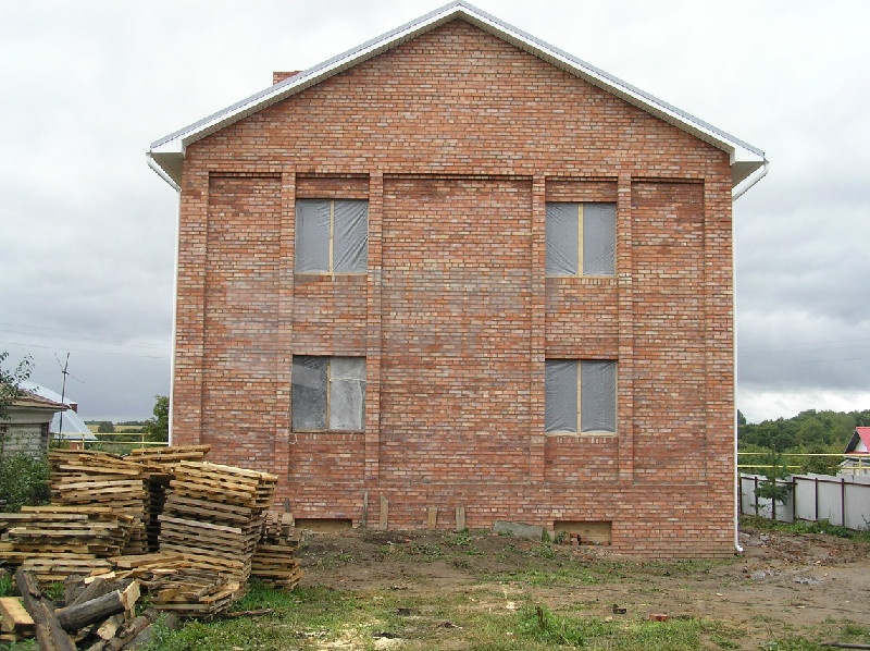 Строительство дома из кирпича завода Энгельсский